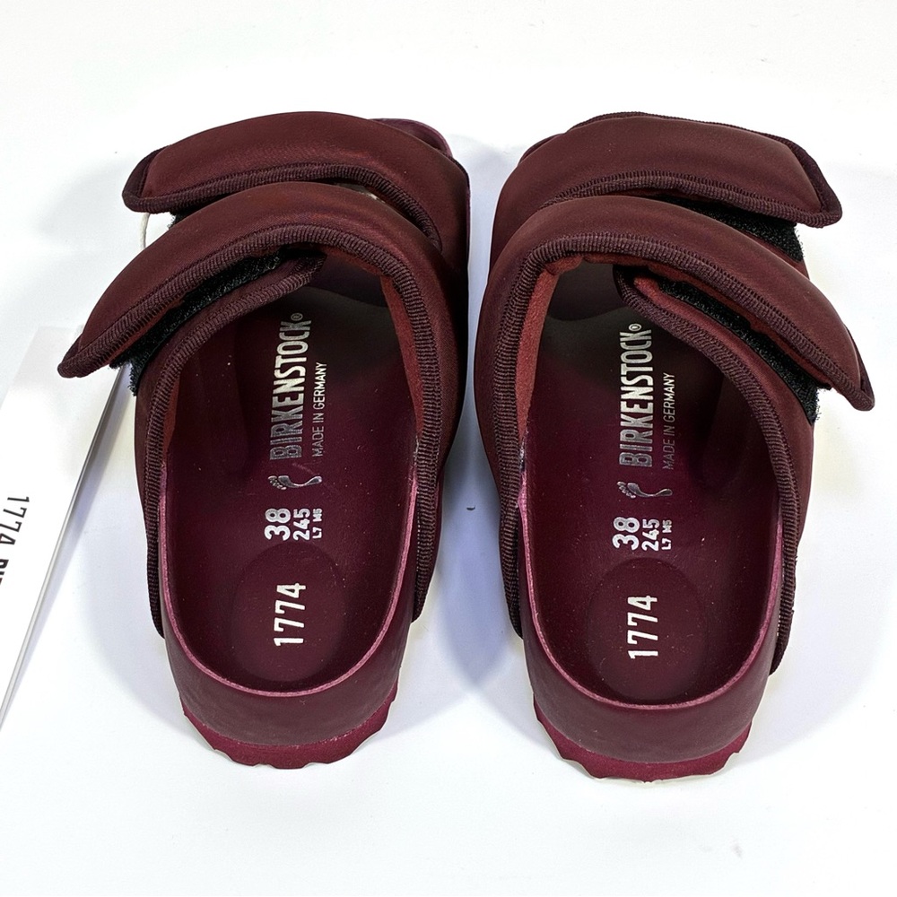 Birkenstock 1774 Arizona Cosny Nylon Sandals Port Royale 38 7 NEW Monochromatic - Picture 6 of 16